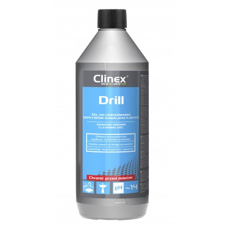 Drill żel do udrażniania rur 1l /CLINEX/