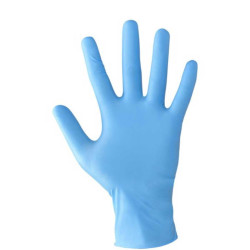 Rękawice nitrylowe niebieskie a'100 XL