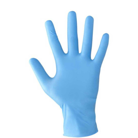 Rękawice nitrylowe niebieskie a'100 L