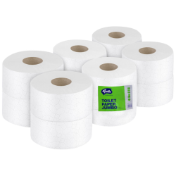 Papier toaletowy jumbo biały 2-warst.(O)