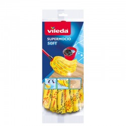 Mop Vileda SUPER MOCIO SOFT - zapas /paski żółty/