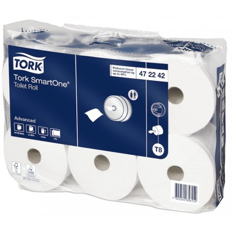 Papier toal. SMART one TORK 207 m a '6 472242 T8