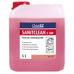 SANIT CLEAN S300 5L - mycie sanitrariatów/Clearez/